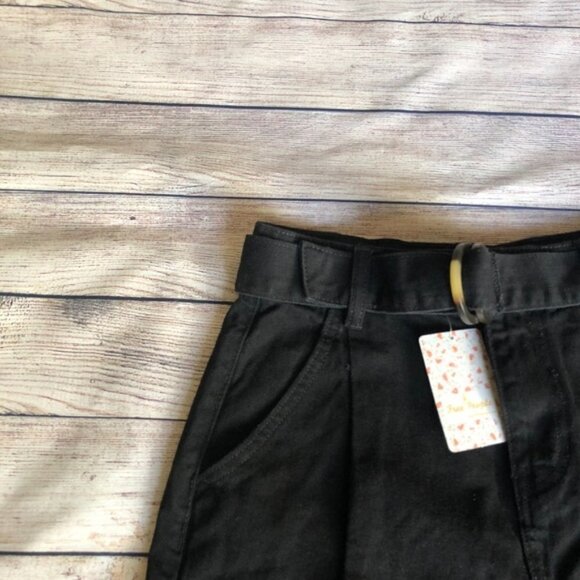 NWT We The Free Belted Denim A-Line Skirt Size 26 - Picture 4 of 6